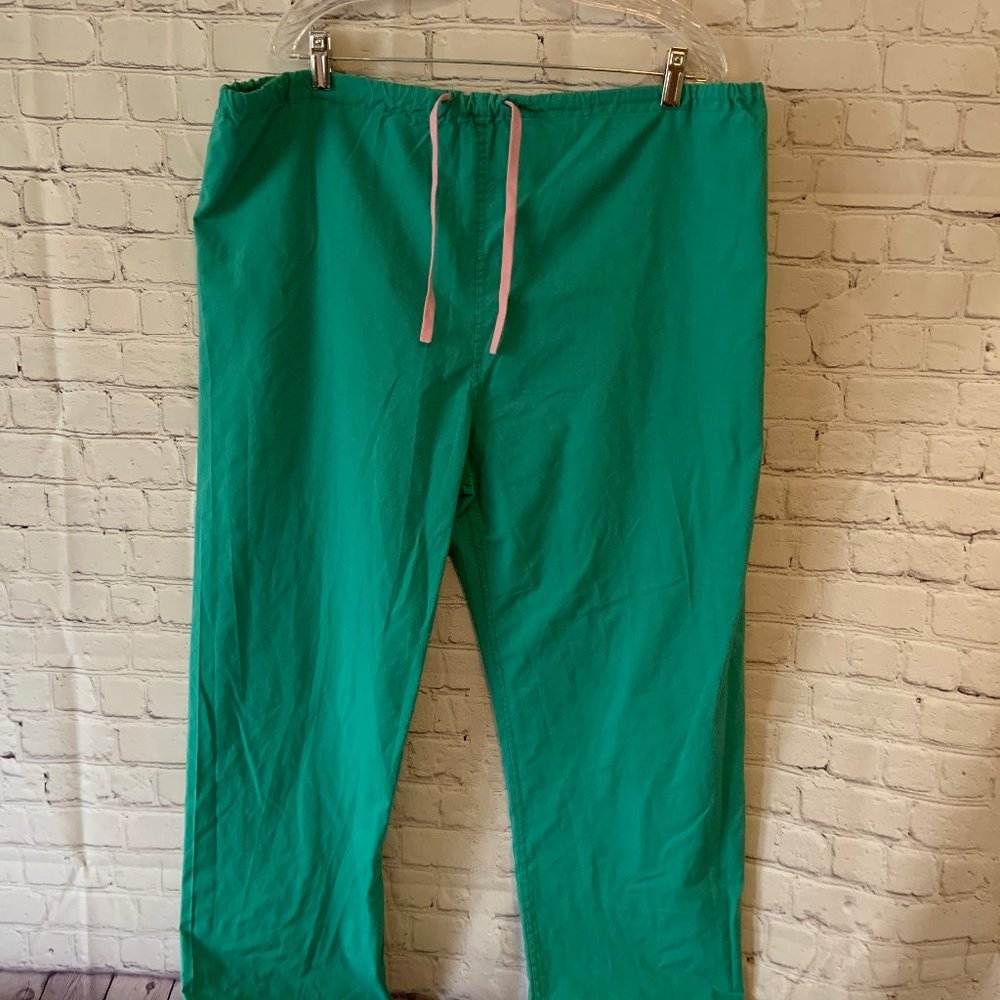 Standard Textile Green Scrubs Womens Pants Size XL